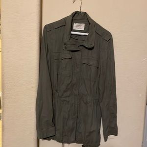 Army green jacket